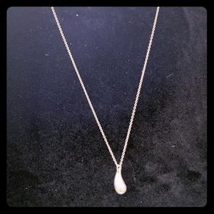 Tiffany and Co. Elsa Peretti tear drop necklace